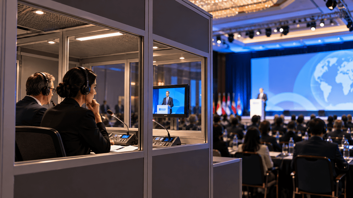 Interpreter Booth Rental in Turkey: A Complete Guide to Simultaneous Interpretation Booths